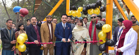 PU VC inaugurates Urban Bee Hive Mount